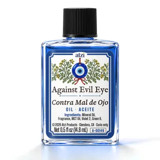 Against Evil Eye spiritual oil, ½ fl oz bottle