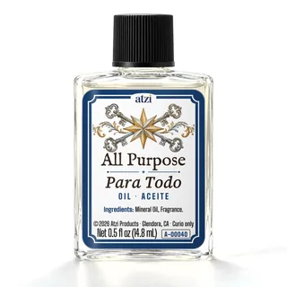 Aceite espiritual Para Todo, frasco de ½ onza líquida