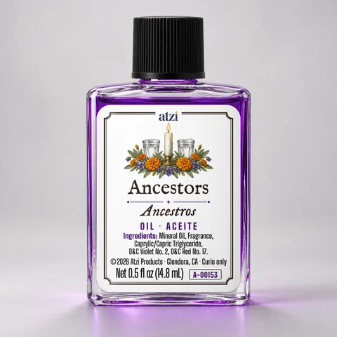 Ancestors spiritual oil, ½ fl oz bottle