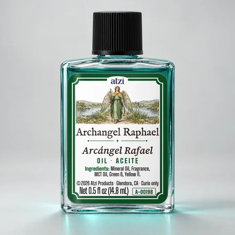 Archangel Raphael spiritual oil, ½ fl oz bottle