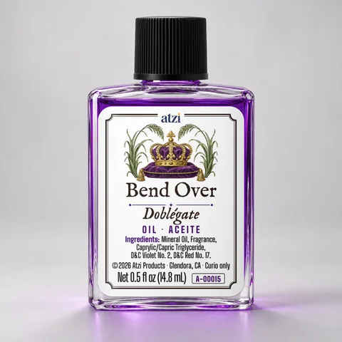 Bend Over spiritual oil, ½ fl oz bottle