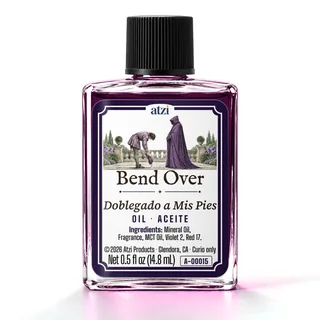 Bend Over spiritual oil, ½ fl oz bottle