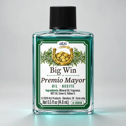Big Win spiritual oil, ½ fl oz bottle