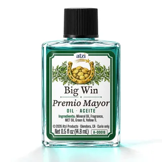 Big Win spiritual oil, ½ fl oz bottle