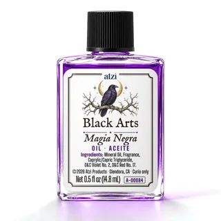 Aceite espiritual Magia Negra, frasco de ½ onza líquida