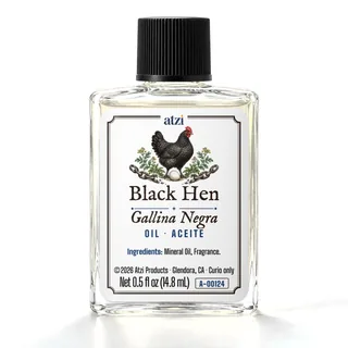 Black Hen spiritual oil, ½ fl oz bottle