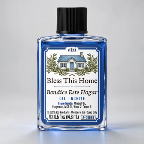 Bless This Home spiritual oil, ½ fl oz bottle