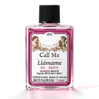 Aceite espiritual Llámame, frasco de ½ onza líquida
