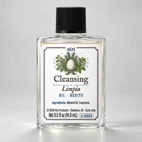 Cleansing spiritual oil, ½ fl oz bottle