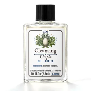 Aceite espiritual Limpia, frasco de ½ onza líquida