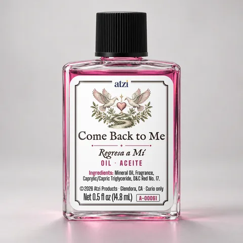 Come Back to Me spiritual oil, ½ fl oz bottle