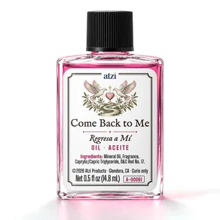 Come Back to Me spiritual oil, ½ fl oz bottle