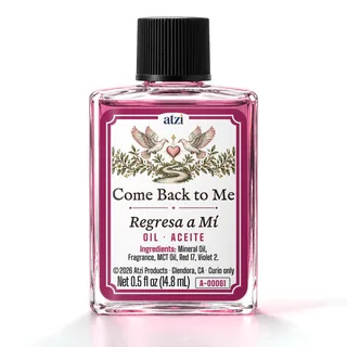 Come Back to Me spiritual oil, ½ fl oz bottle