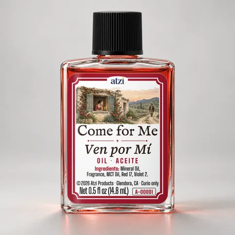 Come for Me spiritual oil, ½ fl oz bottle