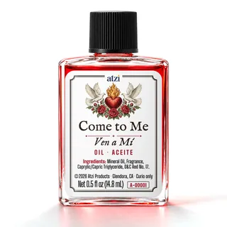 Come to Me spiritual oil, ½ fl oz bottle
