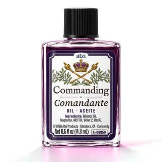 Commanding spiritual oil, ½ fl oz bottle