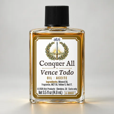 Conquer All spiritual oil, ½ fl oz bottle