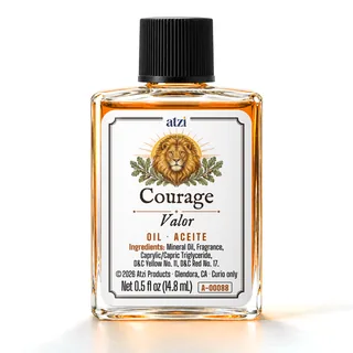 Aceite espiritual Valor, frasco de ½ onza líquida