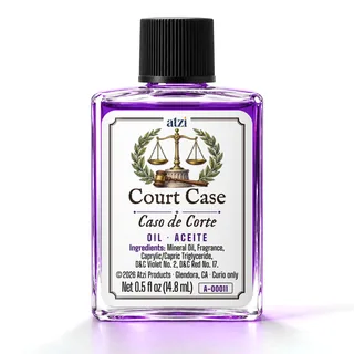 Court Case spiritual oil, ½ fl oz bottle