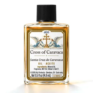 Aceite espiritual Santa Cruz de Caravaca, frasco de ½ onza líquida
