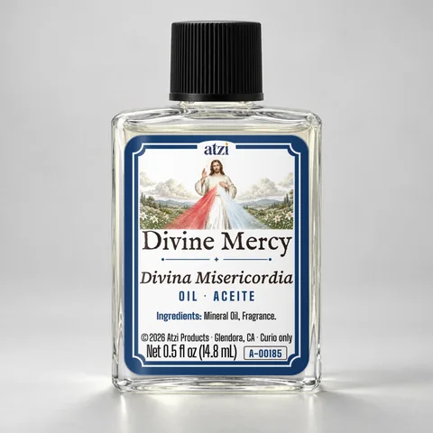 Divine Mercy spiritual oil, ½ fl oz bottle