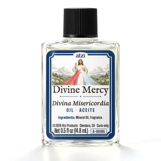 Divine Mercy spiritual oil, ½ fl oz bottle