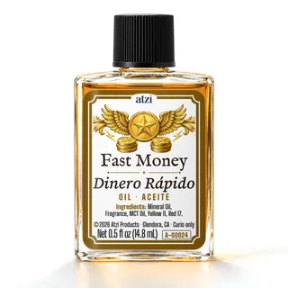 Fast Money spiritual oil, ½ fl oz bottle