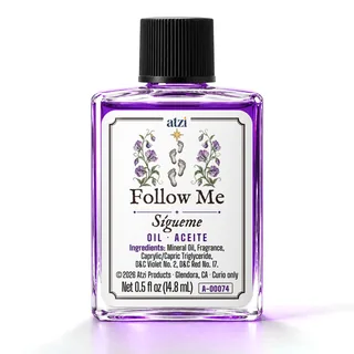 Aceite espiritual Sígueme, frasco de ½ onza líquida