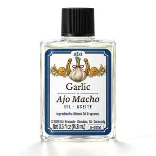 Garlic spiritual oil, ½ fl oz bottle