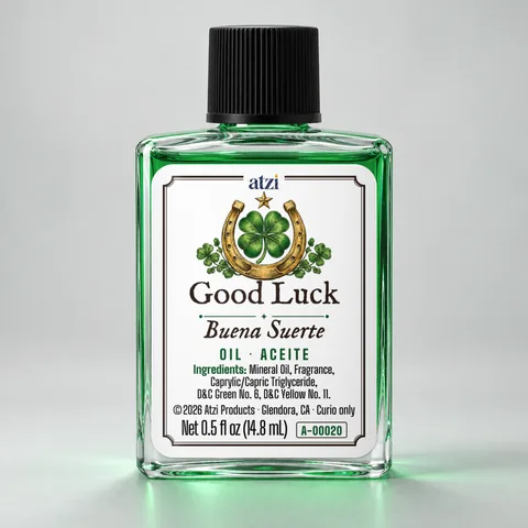 Good Luck spiritual oil, ½ fl oz bottle
