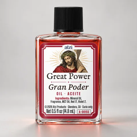 Great Power spiritual oil, ½ fl oz bottle