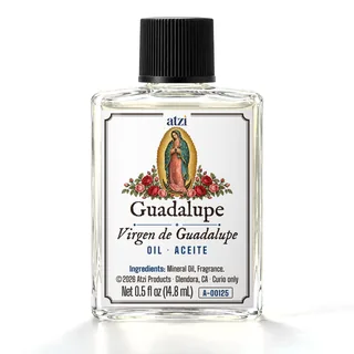 Guadalupe spiritual oil, ½ fl oz bottle