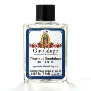 Guadalupe spiritual oil, ½ fl oz bottle
