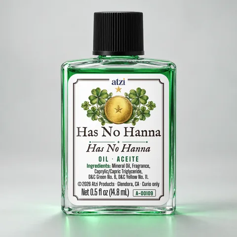 Has No Hanna spiritual oil, ½ fl oz bottle