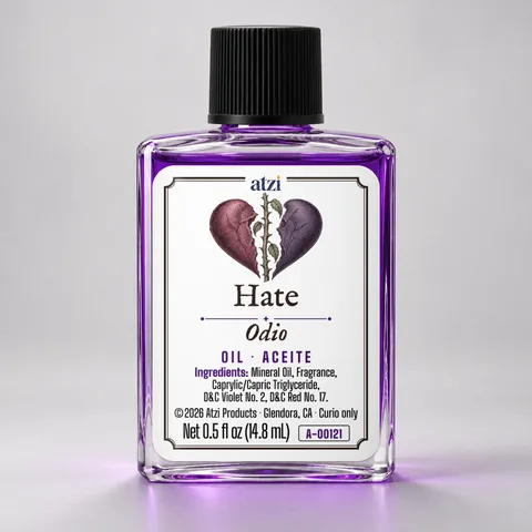 Hate spiritual oil, ½ fl oz bottle