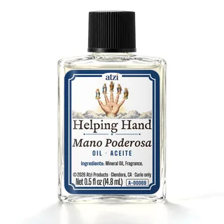Helping Hand spiritual oil, ½ fl oz bottle