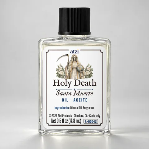 Holy Death spiritual oil, ½ fl oz bottle