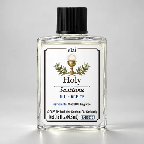Holy spiritual oil, ½ fl oz bottle