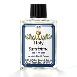 Holy spiritual oil, ½ fl oz bottle