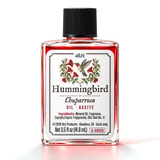 Aceite espiritual Chuparrosa, frasco de ½ onza líquida
