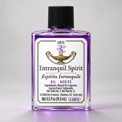 Aceite espiritual Espíritu Intranquilo, frasco de ½ onza líquida