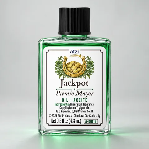 Aceite espiritual Premio Mayor, frasco de ½ onza líquida