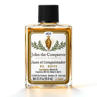 John the Conqueror spiritual oil, ½ fl oz bottle