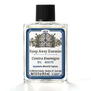 Keep Away Enemies spiritual oil, ½ fl oz bottle