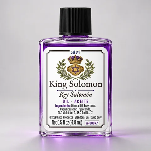 King Solomon spiritual oil, ½ fl oz bottle