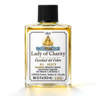 Lady of Charity spiritual oil, ½ fl oz bottle