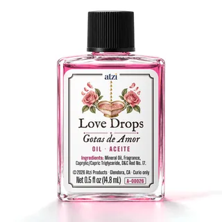 Love Drops spiritual oil, ½ fl oz bottle