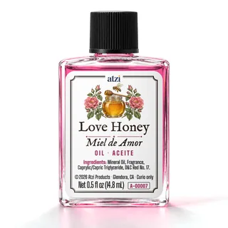 Love Honey spiritual oil, ½ fl oz bottle