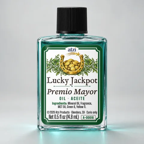 Aceite espiritual Premio Mayor, frasco de ½ onza líquida