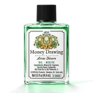 Money Drawing spiritual oil, ½ fl oz bottle